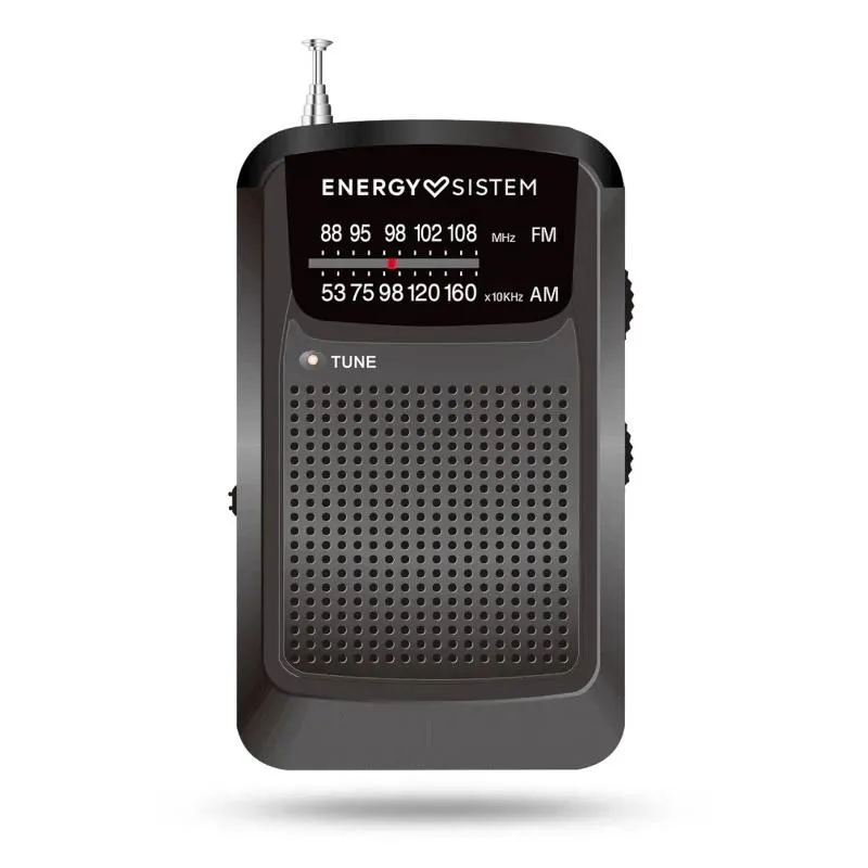 Energy Sistem Radio Portátil AM/FM con Salida Minijack 3.5 para Auriculares