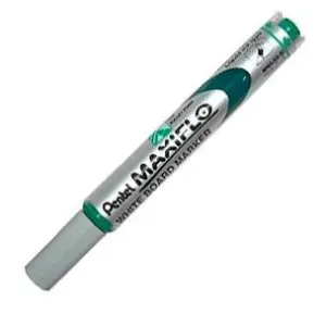 Pentel Marcador Pizarra Blanca Maxiflo MWL-5S Verde Caja 12 Unidades
