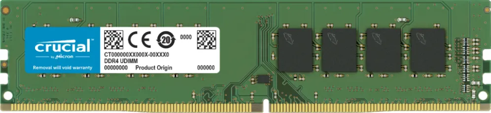 Crucial 8GB DDR4 3200MHz RAM Memory Module