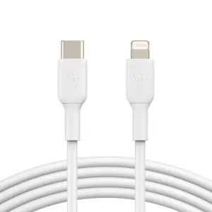 Belkin Cable USB-C a Lightning 1M Boost Charge Color Blanco CAA003BT1MWH