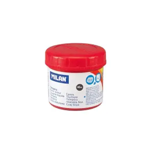 Milan Bote de Tempera 40ml Secado Rápido Mezclable Color Rojo Bermellón