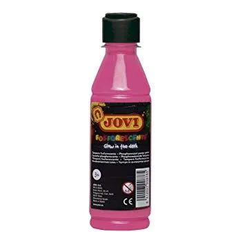 Jovi Témpera Fosforescente Magenta Botella De 250Ml