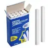Giotto Robercolor Pack de 10 Tizas Redondas Blancas Dermatológicamente Testadas