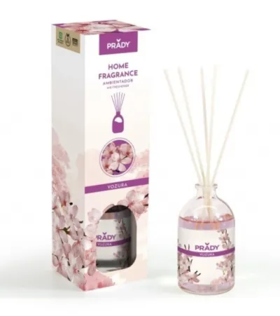 Prady Ambientador Mikado Yozura 100 ml con Varitas Difusoras de Cristal