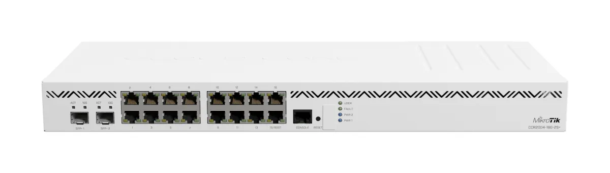 MikroTik CCR2004-16G-2S+ Router 16xGbE+2x10GbSFP+