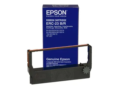 Epson Cinta Matricial Original ERC23 Negra/Roja