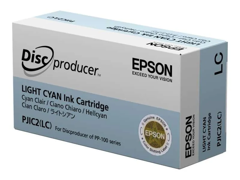 Epson Pjic2/Pjic7 Cyan Light Cartucho De Tinta Original - C13S020689/C13S020448