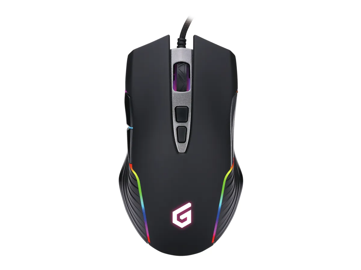 Mouse Conceptronic Gaming Djebbel03B Usb Alta Sensibilidad 7200Dpi