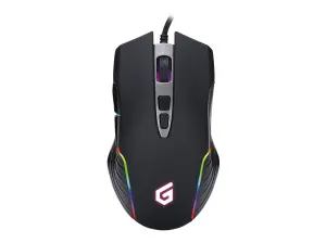 Mouse ConcepTronic Gaming Djebbel03B USB Alta Sensibilidad 7200dpi
