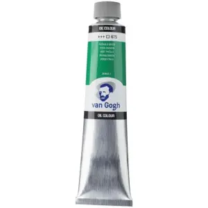 TALENS VAN GOGH PINTURA AL ÓLEO TUBO 200ML VERDE FTALO 675 TRANSPARENTE