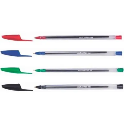 Molin Bolígrafo Basic Cristal Ball Point Pen Negro