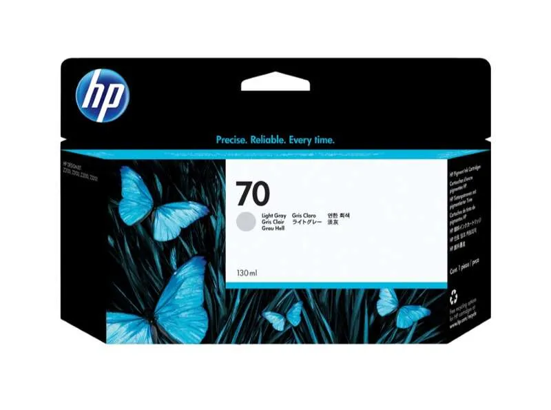 HP 70 Cartucho de Tinta Original Gris Claro