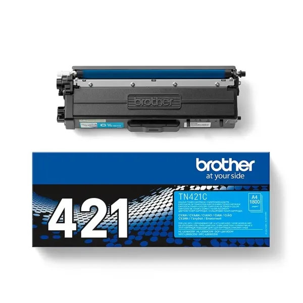 Brother Tn421 Cyan Cartucho De Toner Original - Tn421C