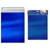 Bismark Pack de 4 Sobres Metalizados 324x254mm Cierre Autoadhesivo Color Azul