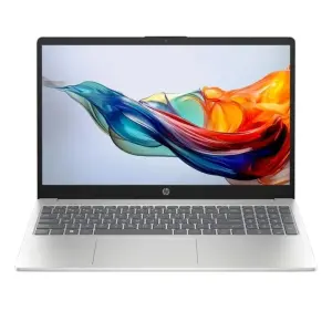 HP 15-fc0211ns Portatil 15.6" AMD Ryzen 5 7520U - 8GB - 512GB SSD - Color Plata - Teclado QWERTY (ES)
