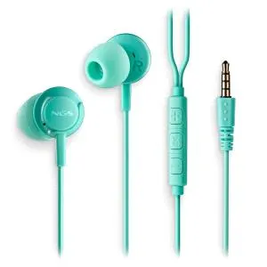 NGS Cross Drift Auriculares Intraurales con Micrófono Jack 3.5mm Color Verde