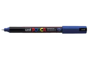 Posca Marcador PC-1MR Punta Extrafina 0.7mm Azul No Permanente