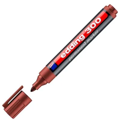 Edding Marcador Permanente 300 Marrón