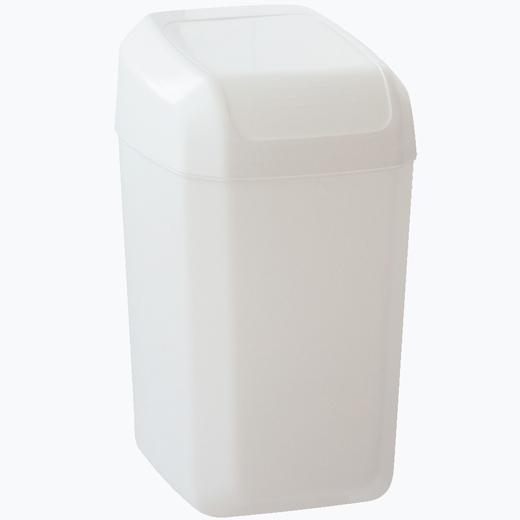 Denox Papelera Tapa Basculante Troya 15L Blanco