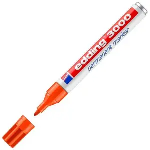 Edding Marcador Permanente 3000 Naranja