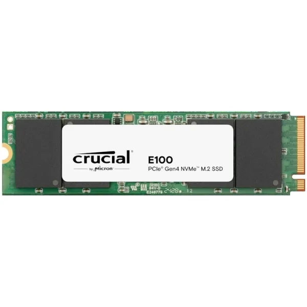 Crucial E100 Disco Duro Solido Ssd 480Gb M2 Pcie Nvme 4.0