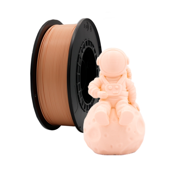 Filamento 3D Pla - Diametro 1.75Mm - Bobina 1Kg - Color Melocoton Claro