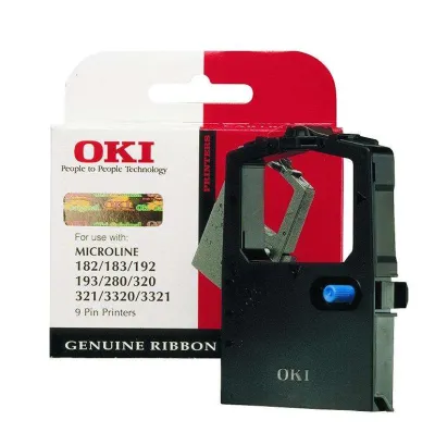 Oki Cinta Matricial Original Negra para Impresoras ML182/ML280/ML3320