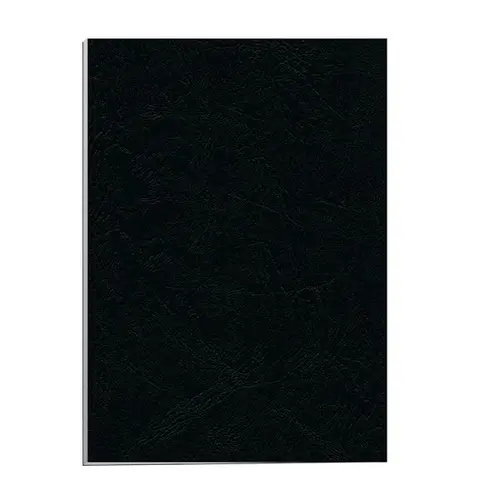 Fellowes Pack de 50 Portadas de Cartón A4 750g Color Negro
