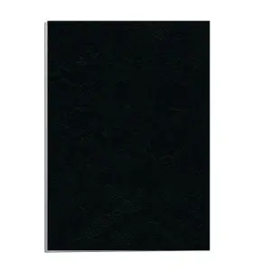 Fellowes Pack de 50 Portadas de Cartón A4 750g Color Negro