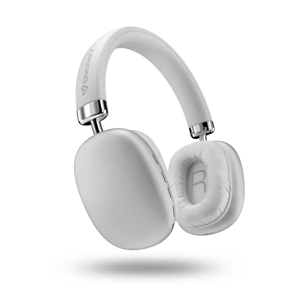 Energy Sistem Headset Bluetooth Style con Micrófono, Ranura SD, Multidevice, Plata