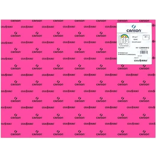Iris Cartulina 50X65Cm 250Gr Fucsia Fluor -25U-
