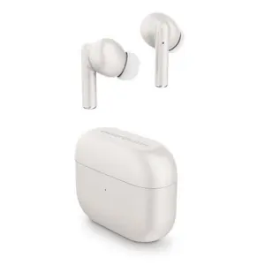 Energy Sistem Auriculares Inalámbricos Style 2 BT 5.0 con Graves Profundos y Caja de Carga - Blanco
