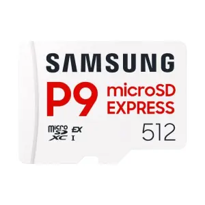 Samsung 512GB Micro SDXC P9 V30 con Adaptador a SD MB-MK512T/WW