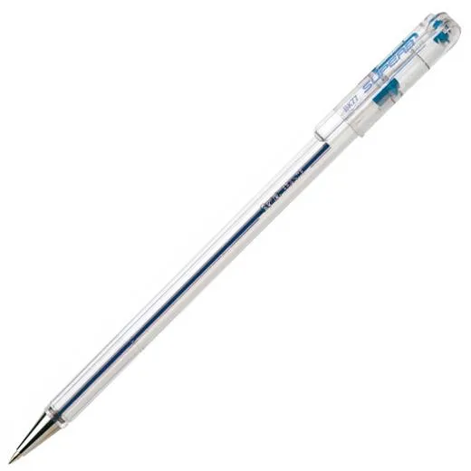 Pentel Bolígrafo Superb BK77 Azul - Caja de 12 Unidades