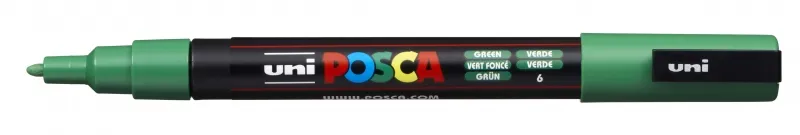Posca Marcador PC-3M Punta Cónica 0,9 - 1,3 mm Verde