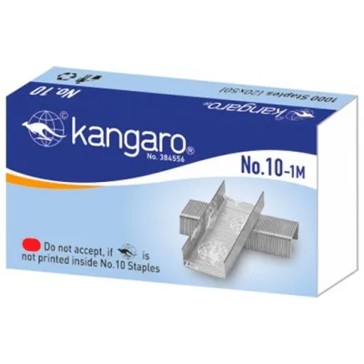 Kangaro Grapas Nº10 Caja 1000U - Calidad y Precisión en Oficina y Electrónica