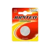 Jupiter Pila de Litio de Botón CR2032 3V - Pack de 1 Unidad