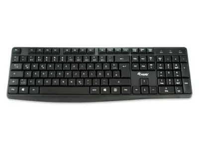 Equip Teclado USB Alemán 245210 - Ergonomía y Precisión