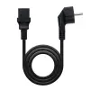 Nanocable Cable de Alimentación CPU Shucko CEE7 Macho a C-13 Hembra 10m Negro