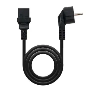 Nanocable Cable de Alimentación CPU Shucko CEE7 Macho a C-13 Hembra 10m Negro