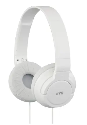HEADSET JVC HA-S180-W con Cable Jack 3.5mm Blanco - Calidad de Sonido
