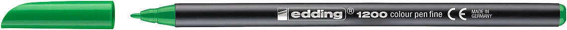 Edding Rotulador 1200 Punta Fina Verde Neón
