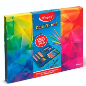 Maped Kit Coloración 150 Piezas Colorpeps Estuche Cartón Surtido
