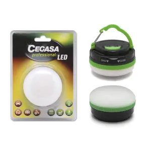 Cegasa Linterna Profesional 5 LED 30lm IP44 Resistente a Golpes y Agua con Gancho