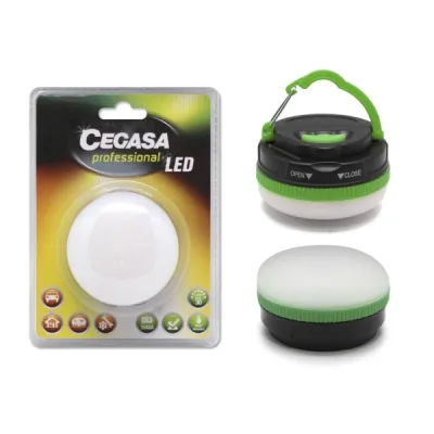Cegasa Linterna Profesional 5 LED 30lm IP44 Resistente a Golpes y Agua con Gancho