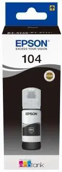 Epson Tinta Bote Negro Ecotank Nº 104 para ET-2710, 2711, 2726, 2815