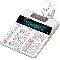 Casio Calculadora Con Impresora Fr-2650Rc 12 Dígitos Blanco