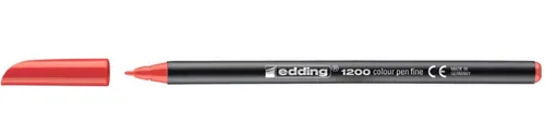 Edding Rotulador 1200 Punta Fina Rojo
