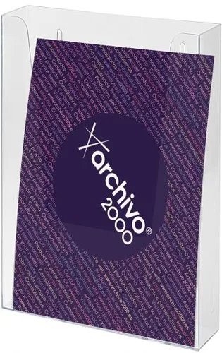 Archivo 2000 Portafolletos Mural Archivo 2000 "Premium" Espesor 3 Mm 1/3 Din A4 Vertical 45X115X180 Mm