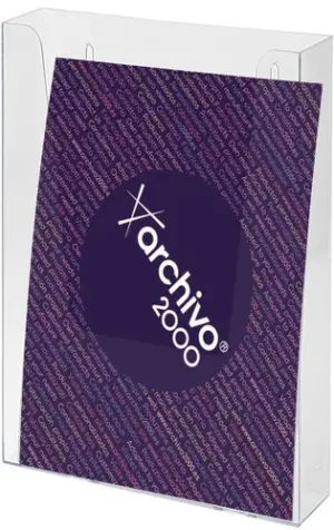 Archivo 2000 Portafolios Mural Premium 3 mm 1/3 DIN A4 Vertical 45x115x180 mm